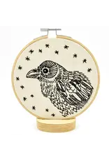 Hook, Line and Tinker Raven Complete Embroidery Kit - Hook, Line and Tinker