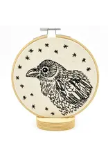 Hook, Line and Tinker Raven Complete Embroidery Kit - Hook, Line and Tinker