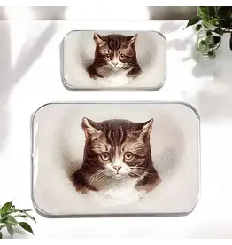 Firefly Notes Brown Cat notions tin - Small - Firefly Notes Tins