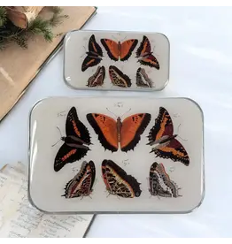 Firefly Notes Orange Butterflies notions tin - Small - Firefly Notes Tins