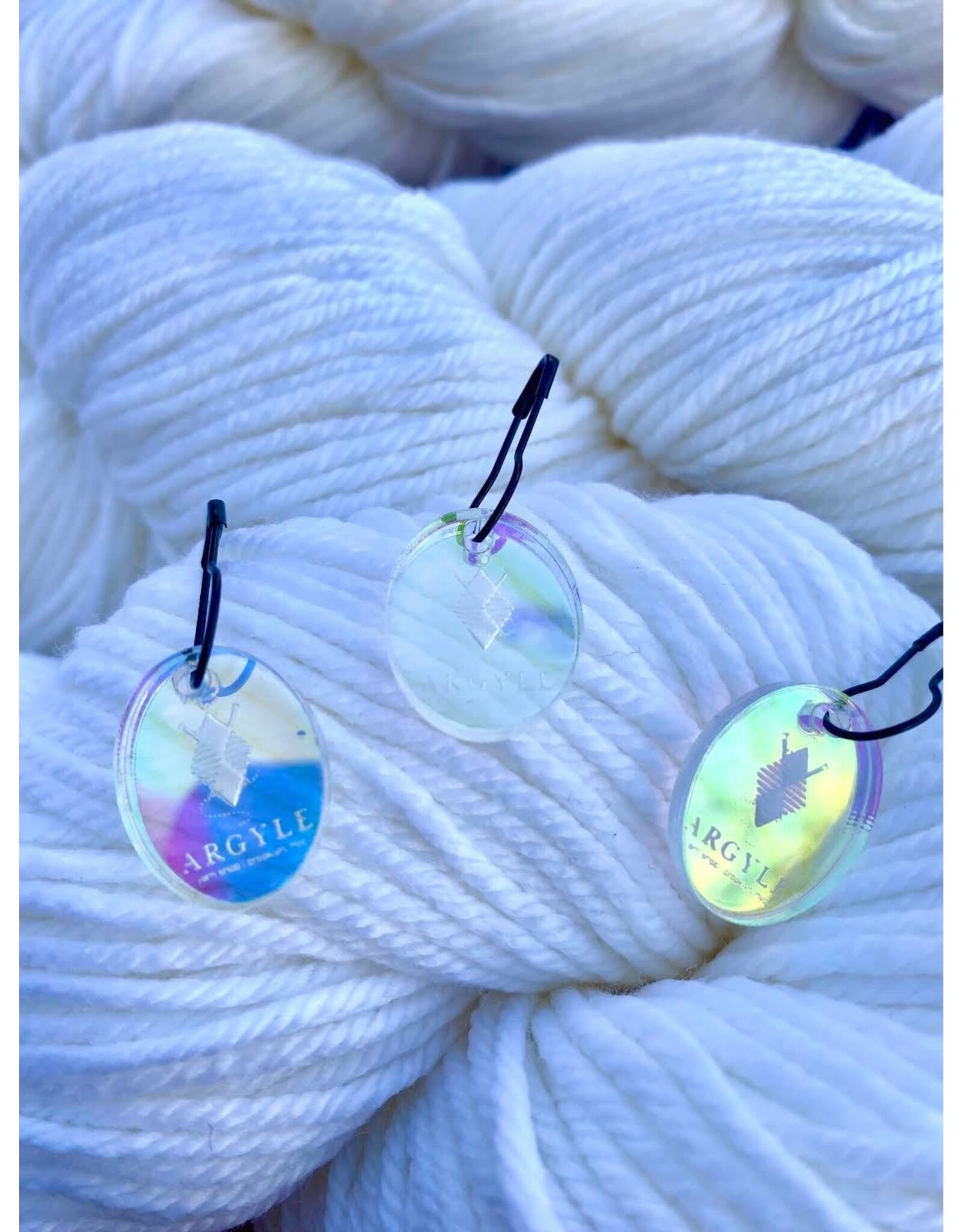 Argyle Single Pin Marker - Radiant Iridescent - Katrinkles