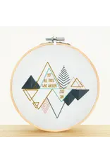 Embroidery & Sage Wanderlust - Complete Embroidery Kit - Embroidery & Sage