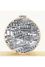 Embroidery & Sage Rooftops of Paris - Complete Embroidery Kit - Embroidery & Sage