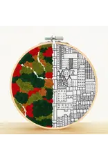 Embroidery & Sage Autumn in New York - Complete Embroidery Kit - Embroidery & Sage