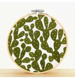 Embroidery & Sage Prickly Pears - Complete Embroidery Kit - Embroidery & Sage