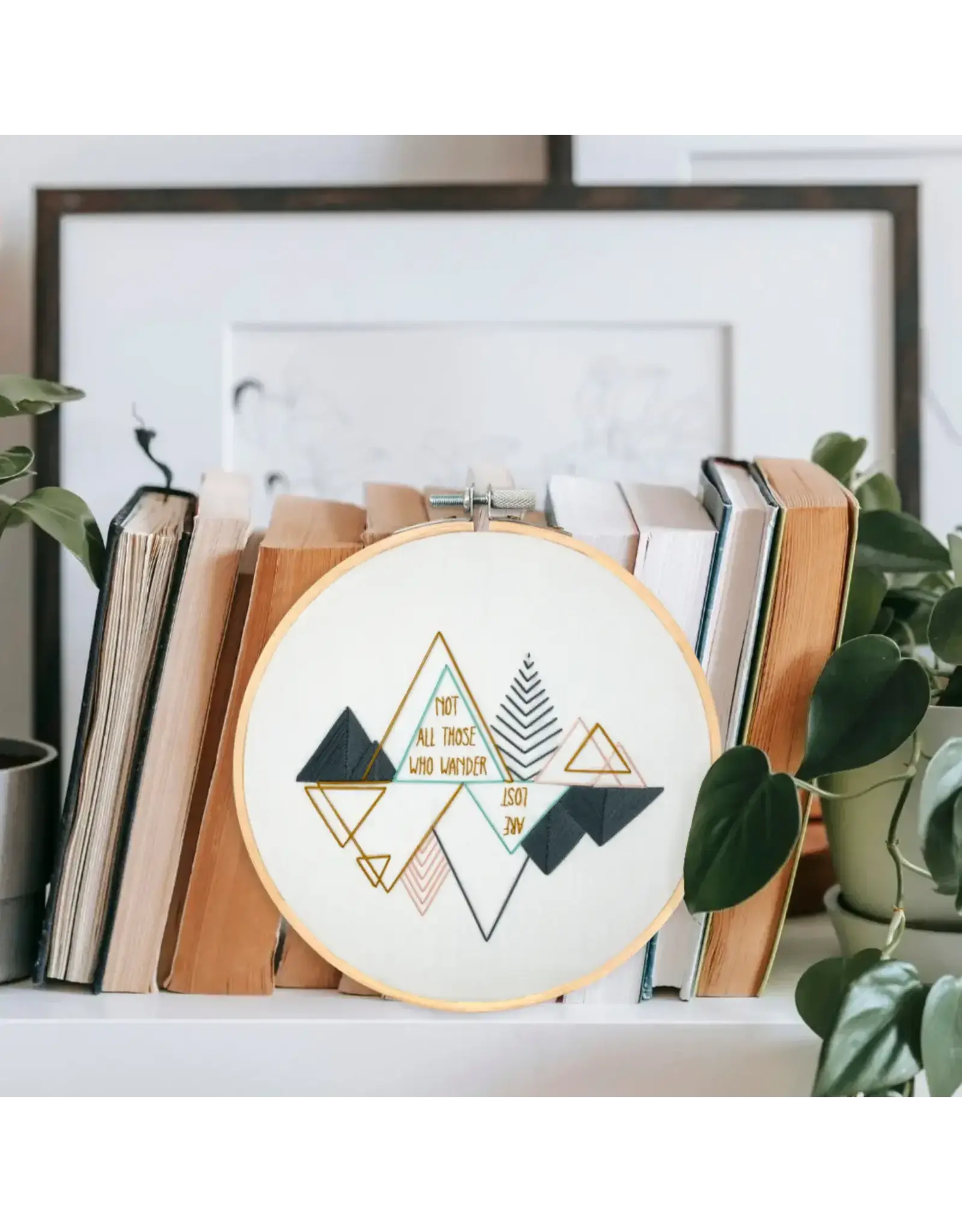 Embroidery & Sage Wanderlust - Complete Embroidery Kit - Embroidery & Sage