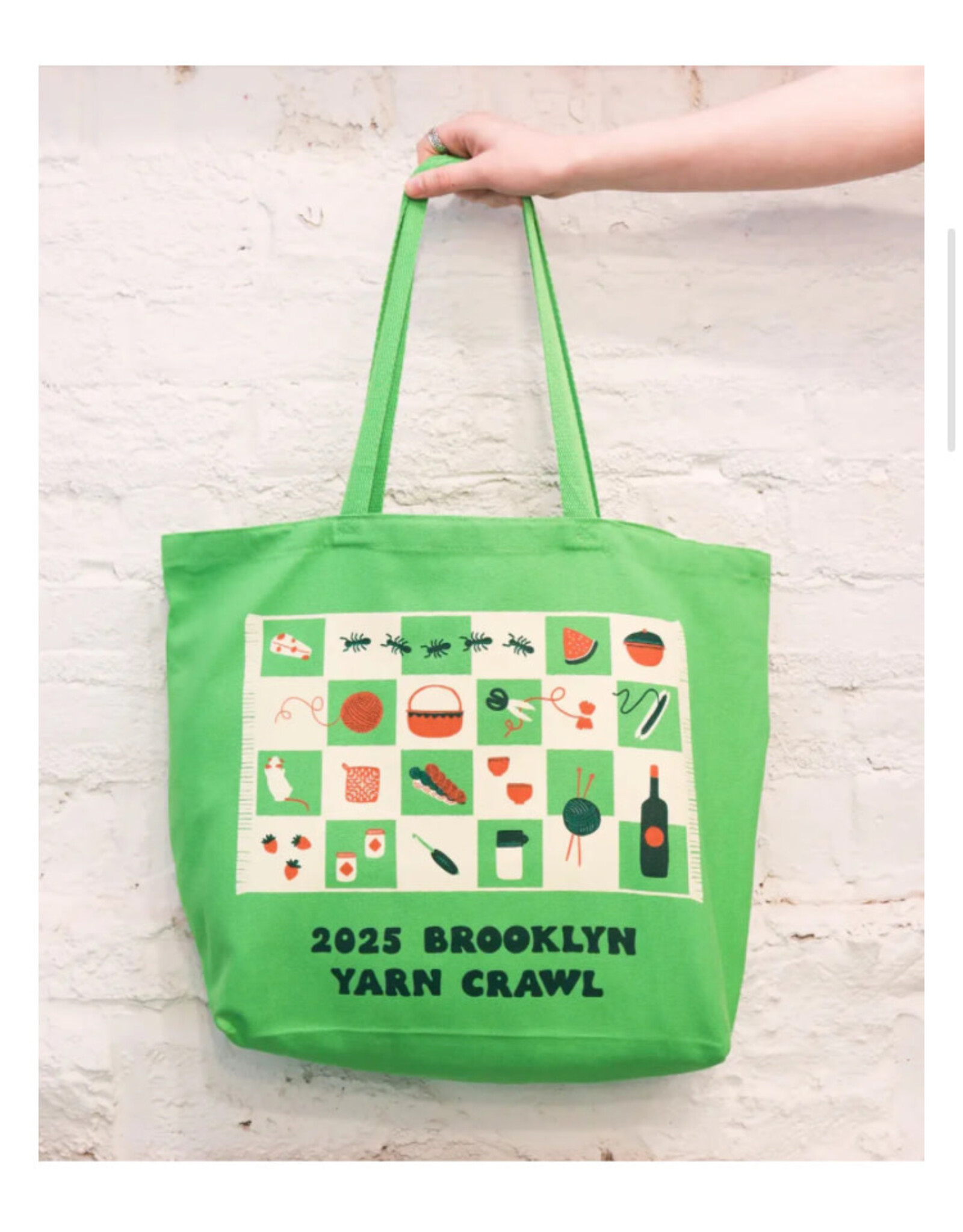 Argyle 2025 Brooklyn Yarn Crawl Tote