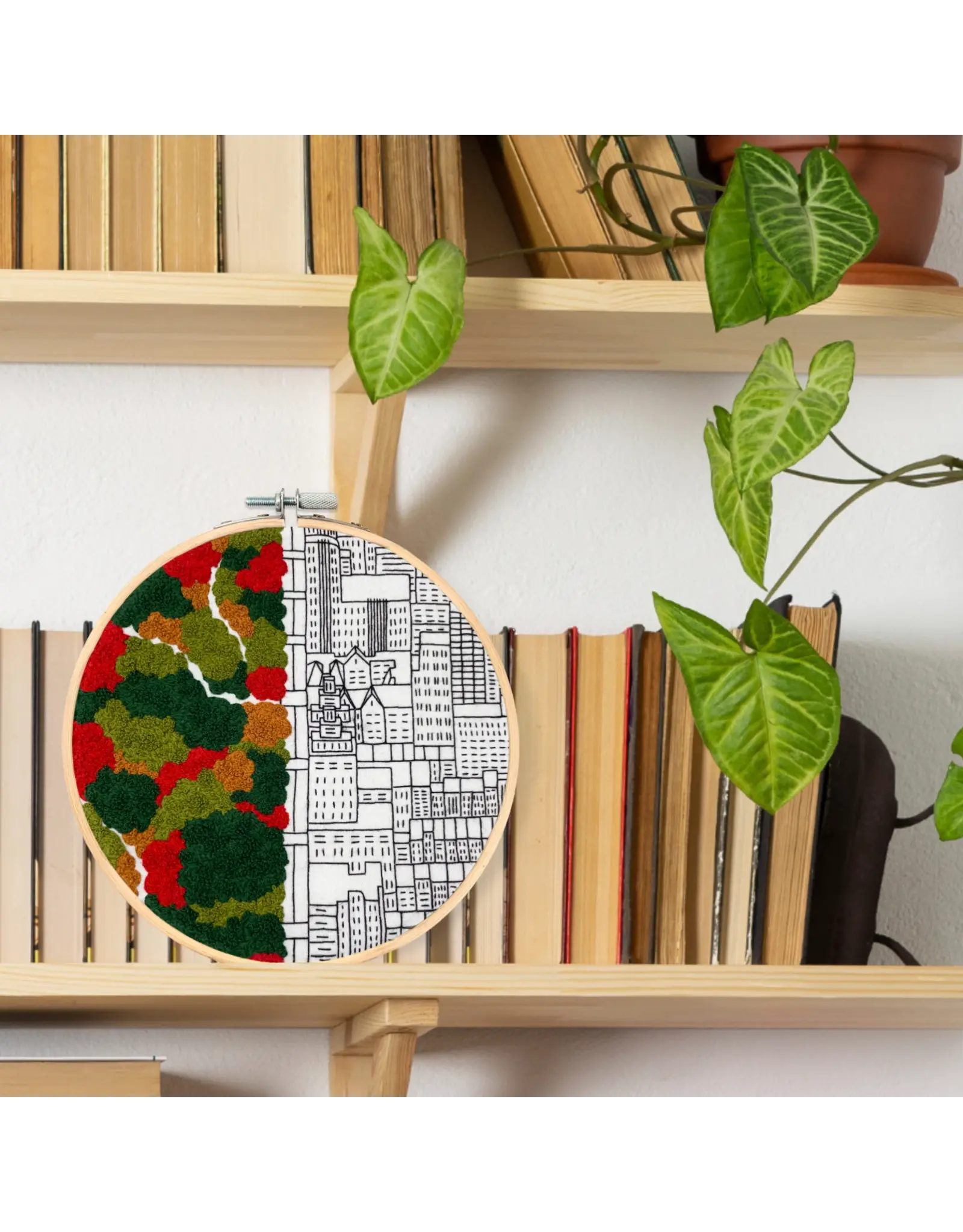 Embroidery & Sage Autumn in New York - Complete Embroidery Kit - Embroidery & Sage