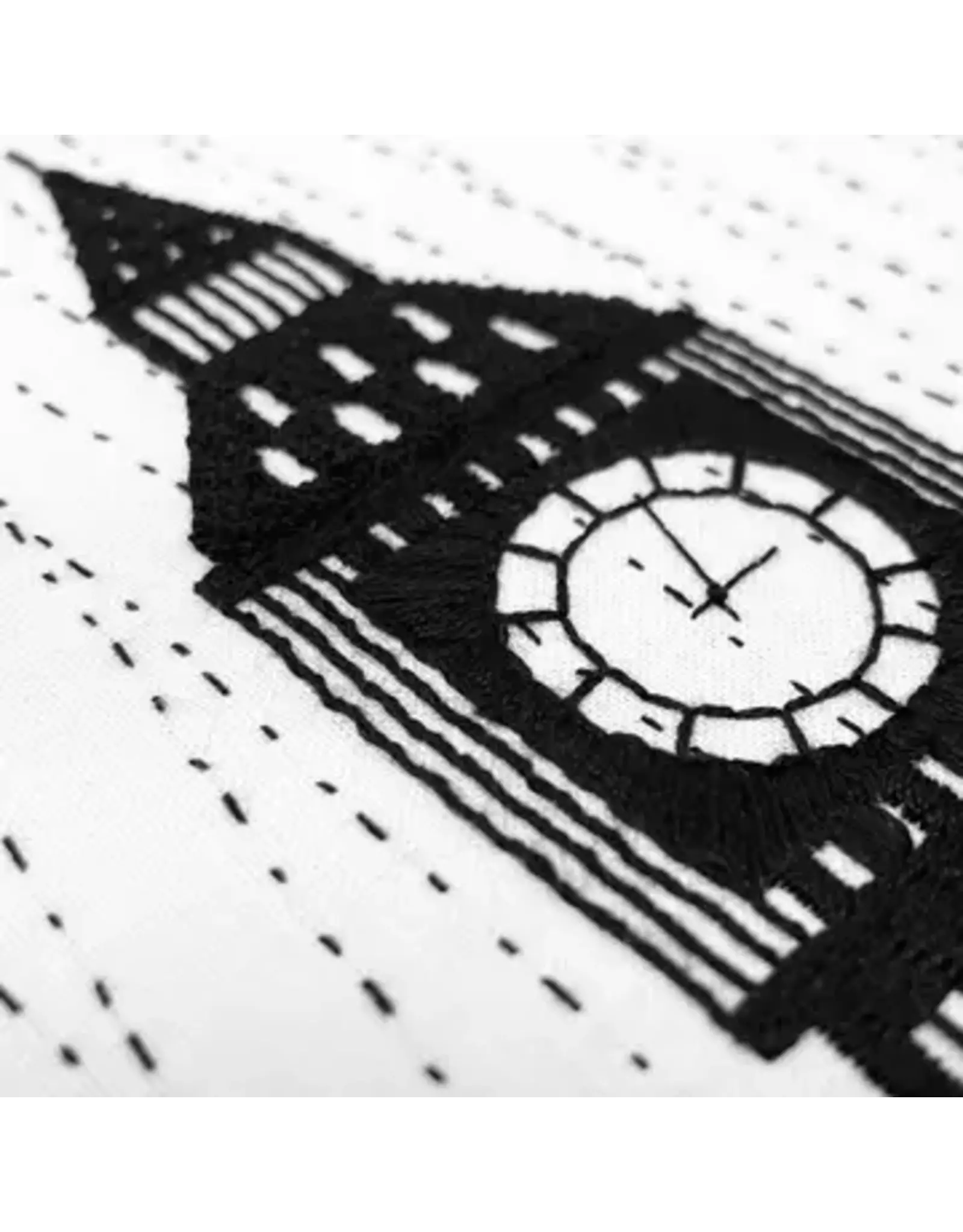 Embroidery & Sage Big Ben, London - Complete Embroidery Kit - Embroidery & Sage