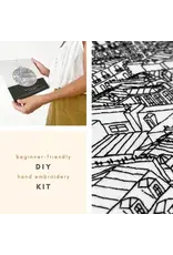 Embroidery & Sage Rooftops of Paris - Complete Embroidery Kit - Embroidery & Sage