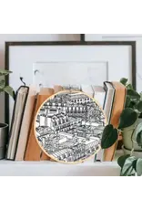 Embroidery & Sage Rooftops of Paris - Complete Embroidery Kit - Embroidery & Sage