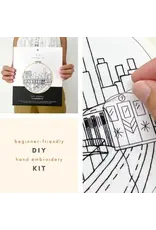 Embroidery & Sage New York Subway - Complete Embroidery Kit - Embroidery & Sage