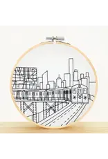 Embroidery & Sage New York Subway - Complete Embroidery Kit - Embroidery & Sage