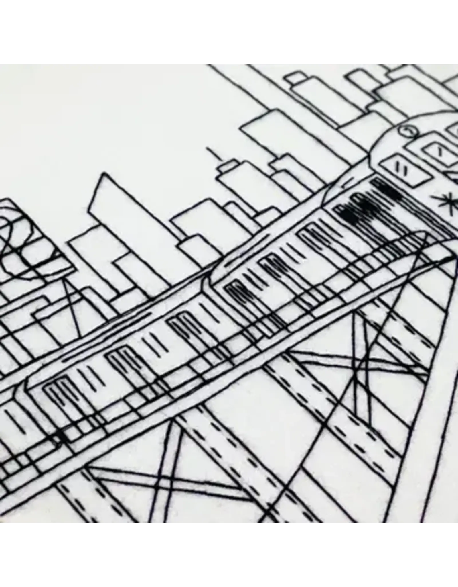 Embroidery & Sage New York Subway - Complete Embroidery Kit - Embroidery & Sage