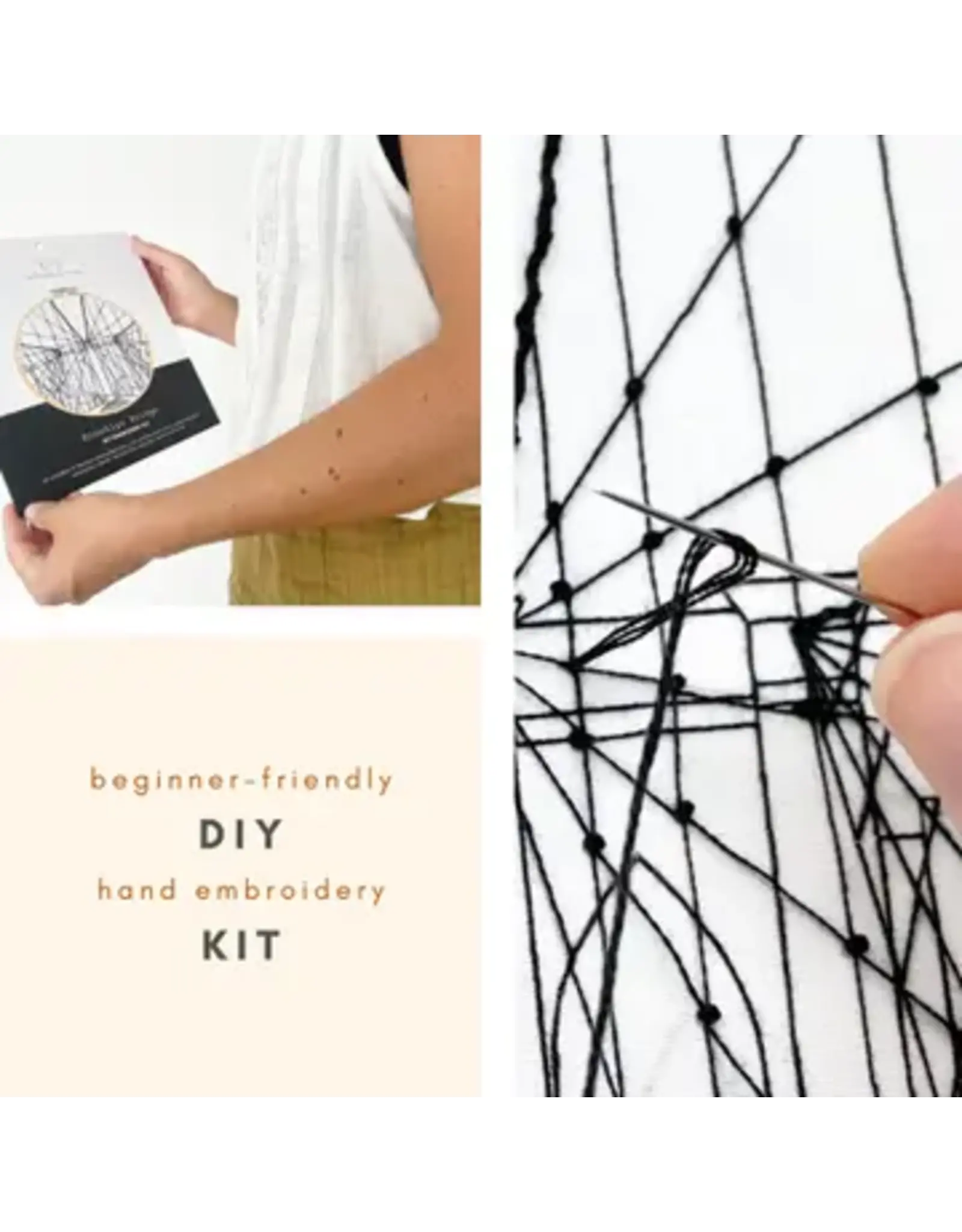 Embroidery & Sage Brooklyn Bridge - Complete Embroidery Kit - Embroidery & Sage