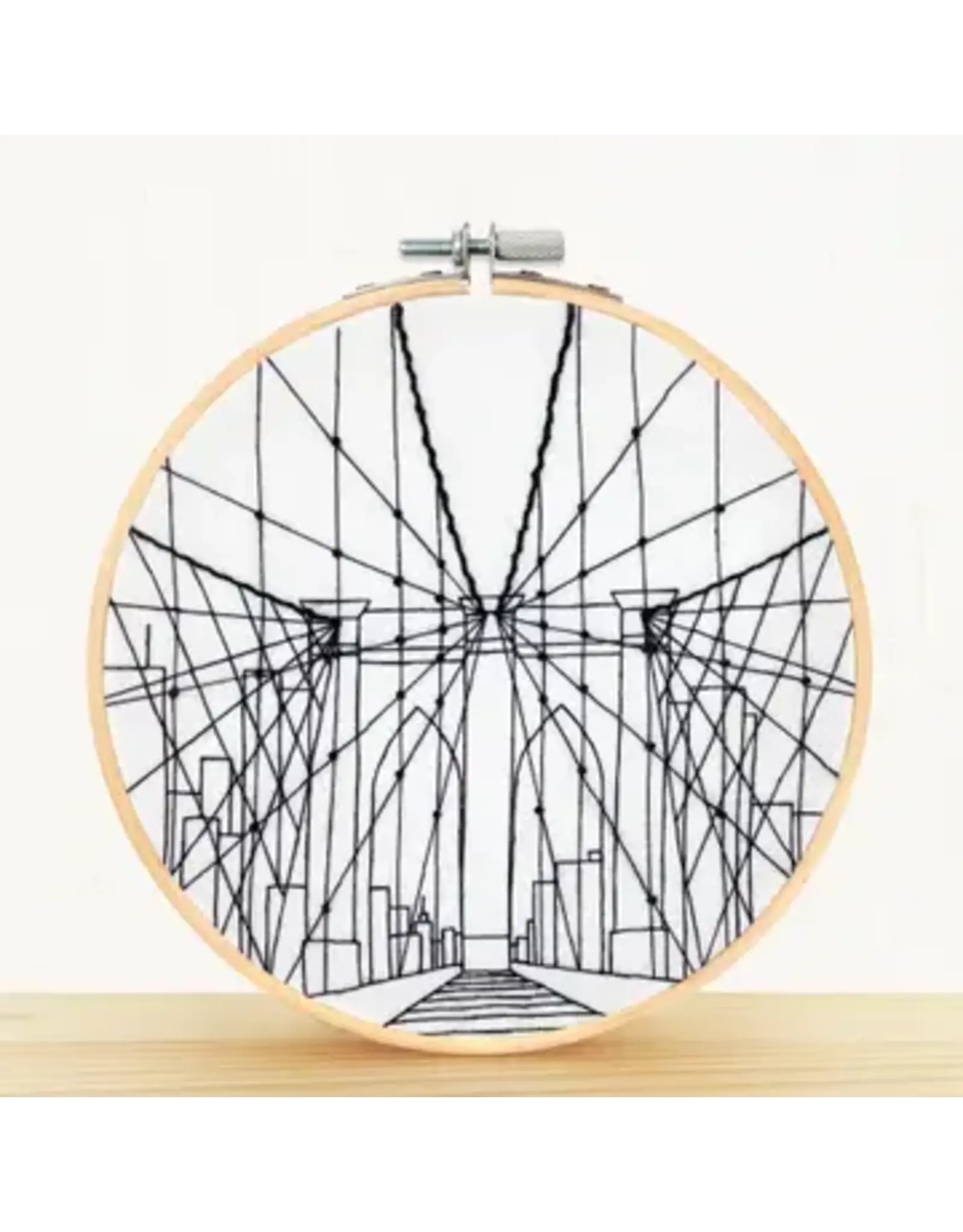 Embroidery & Sage Brooklyn Bridge - Complete Embroidery Kit - Embroidery & Sage