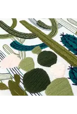 Embroidery & Sage Cactus Garden - Complete Embroidery Kit - Embroidery & Sage