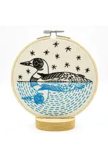 Hook, Line and Tinker Loon Complete Embroidery Kit - Hook, Line and Tinker