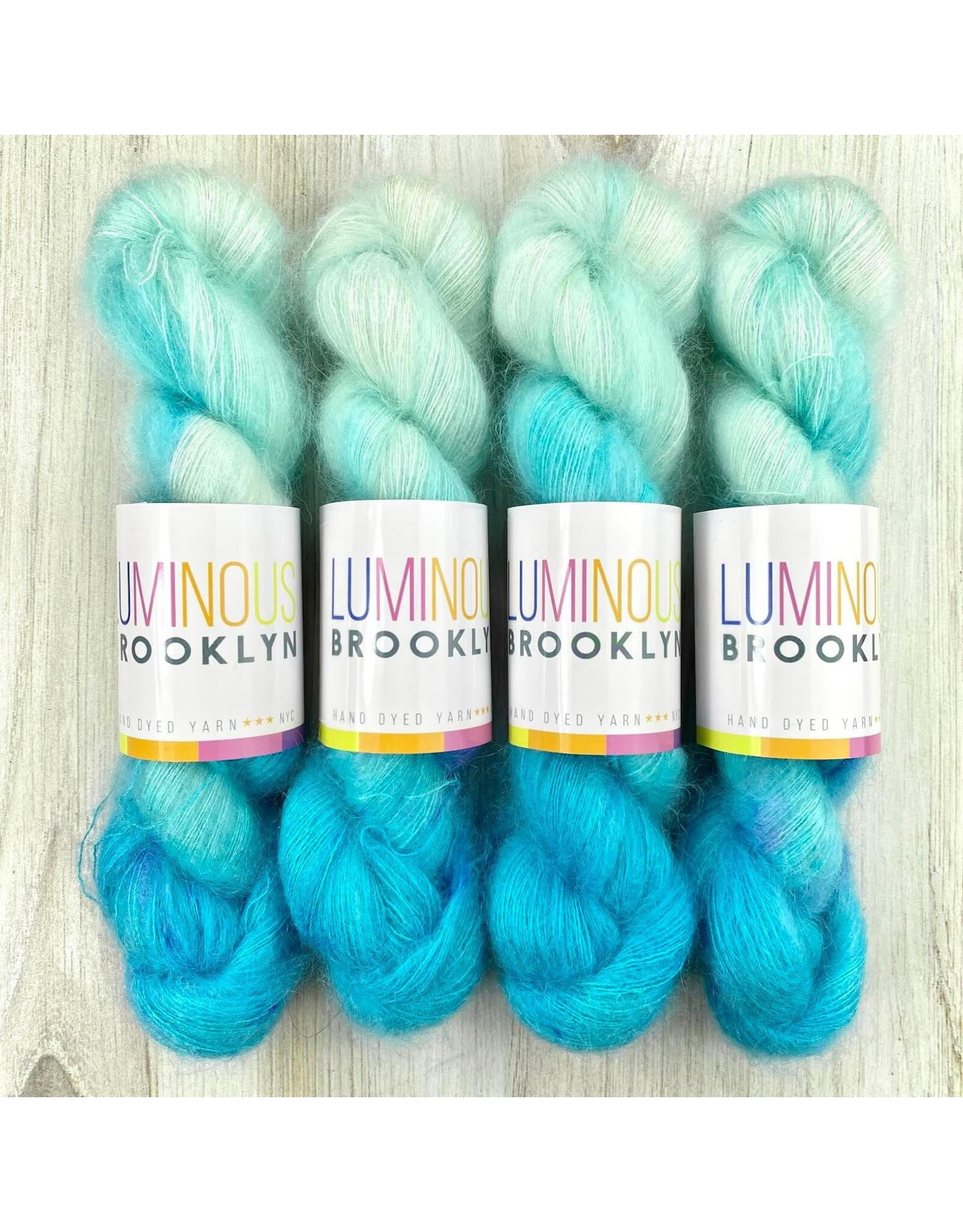 Luminous Brooklyn Crystal Cavern - Shining Silk Mohair - Luminous Brooklyn