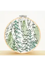 Embroidery & Sage Into the Woods - Complete Embroidery Kit - Embroidery & Sage