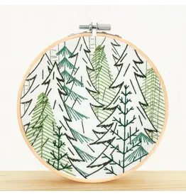 Embroidery & Sage Into the Woods - Complete Embroidery Kit - Embroidery & Sage