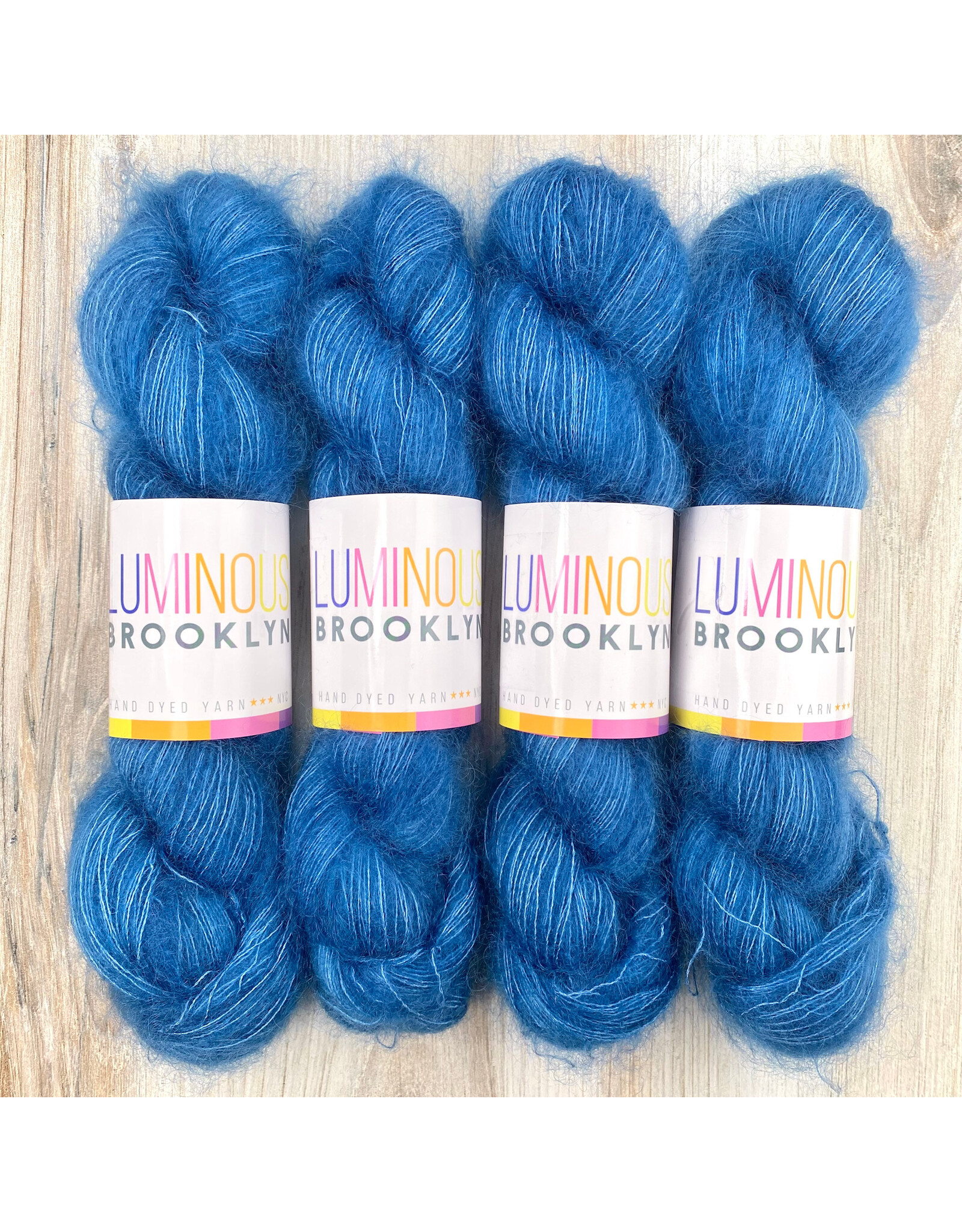 Luminous Brooklyn Vermeer - Shining Silk Mohair - Luminous Brooklyn