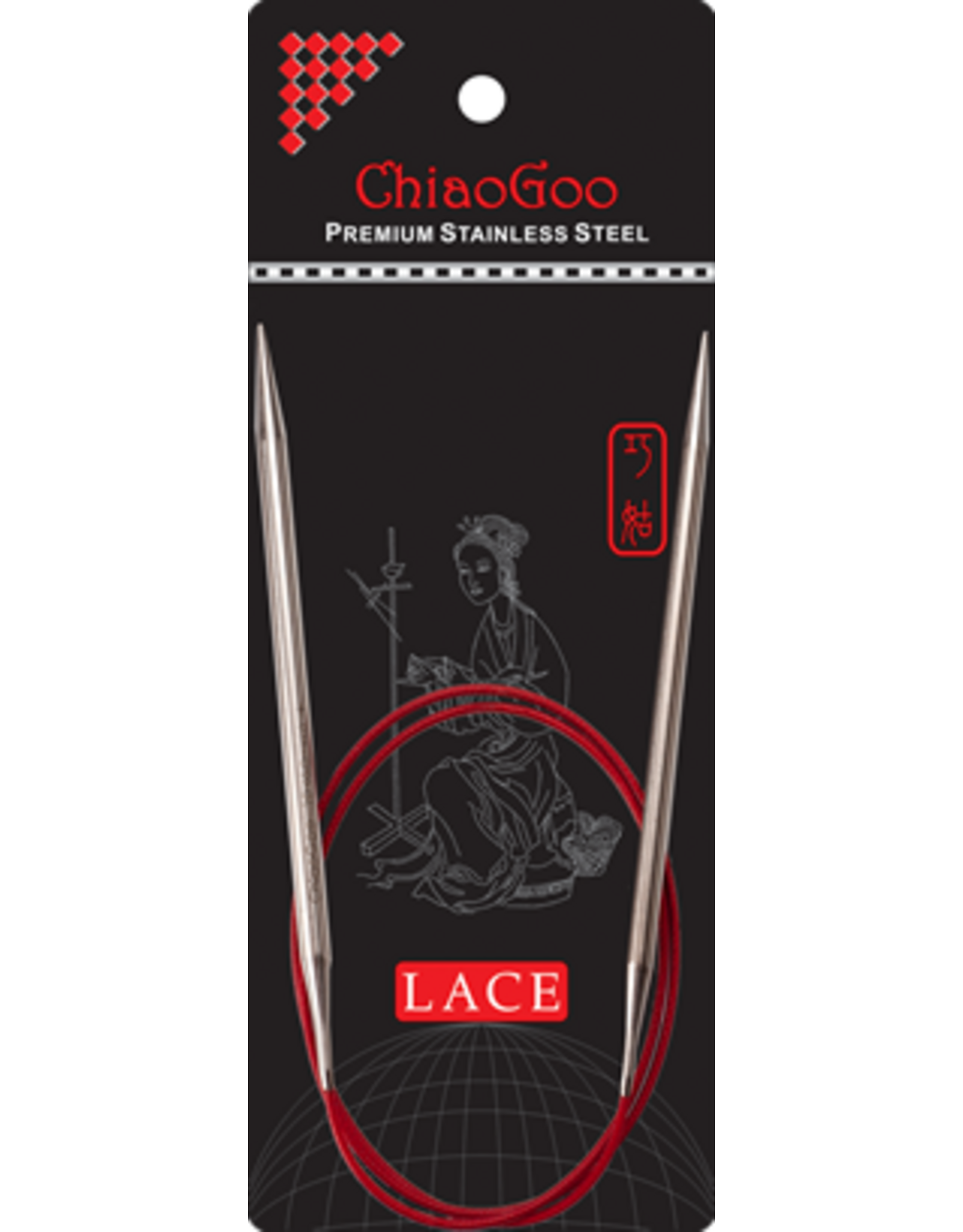 ChiaoGoo 24" long circular needle size US 5