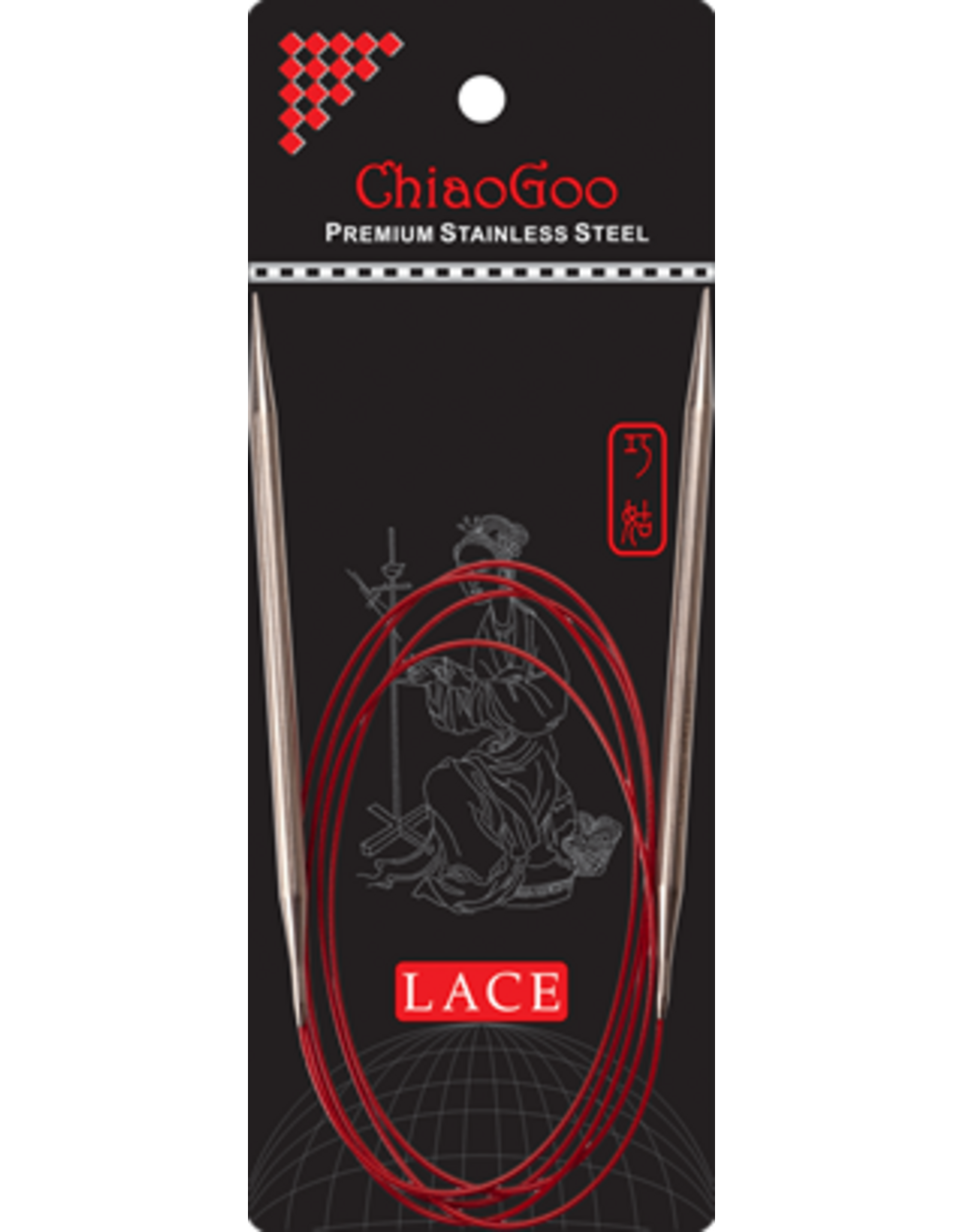 ChiaoGoo 47" long circular needle size US 2.5