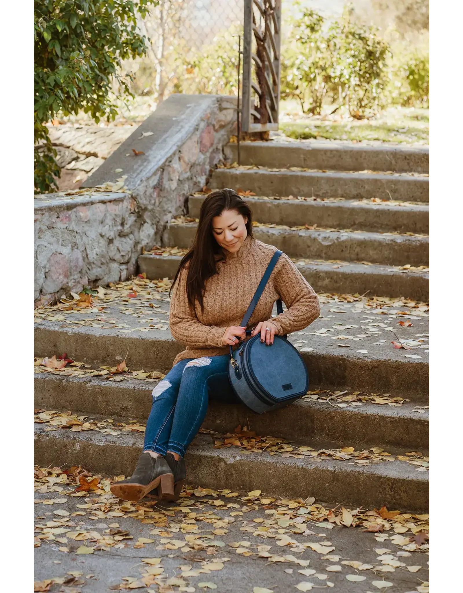 Della Q Della Q - Maker's Hat Box - Indigo