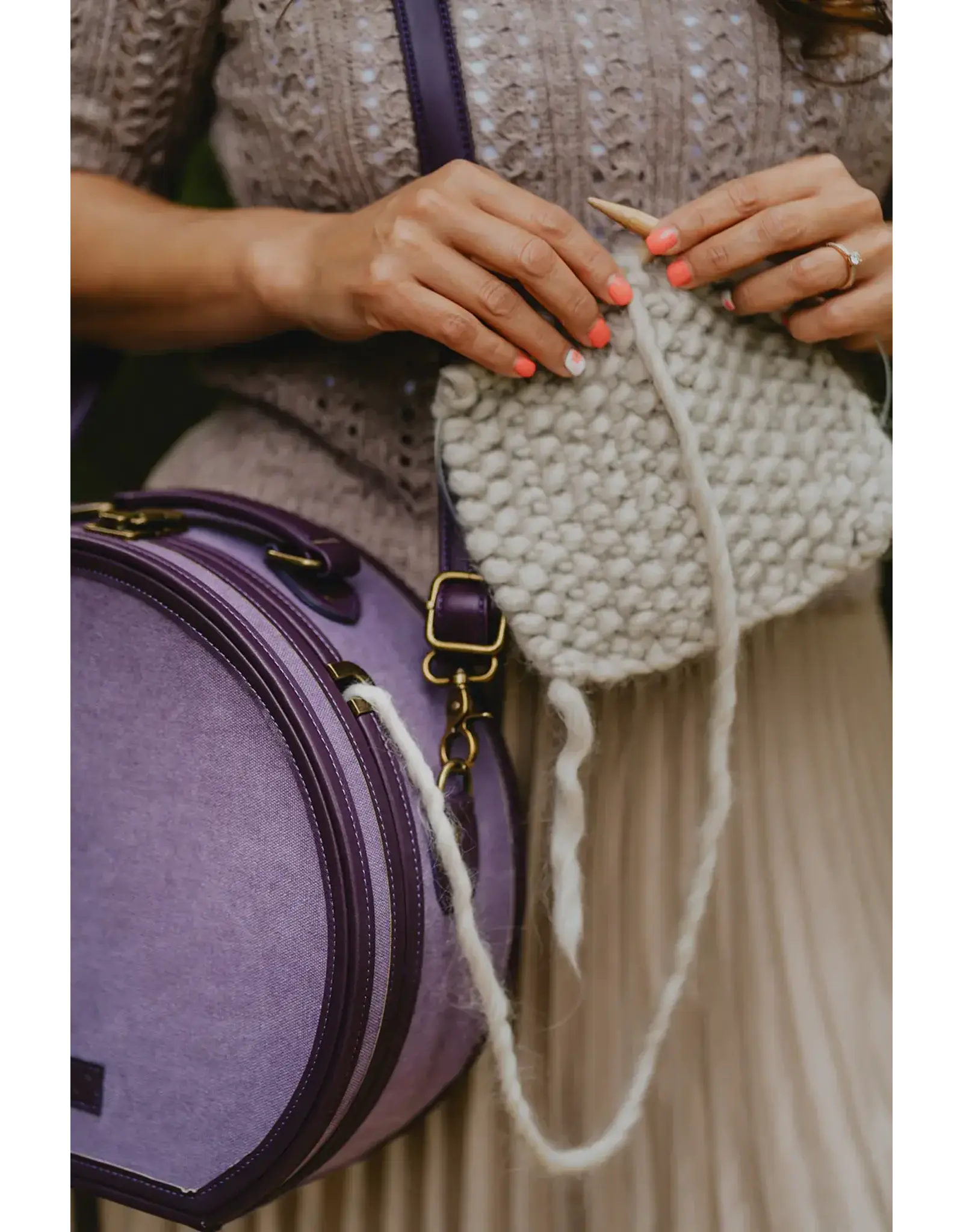 Della Q Della Q - Maker's Hat Box - Indigo