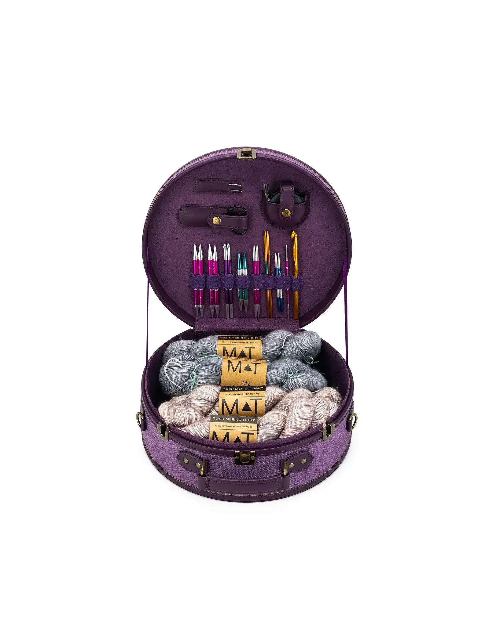 Della Q Della Q - Maker's Hat Box - Maroon