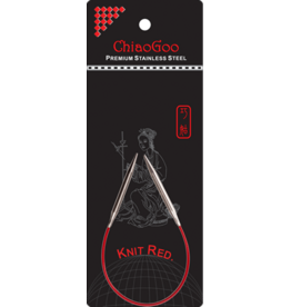 ChiaoGoo 9" long circular needle size US 6