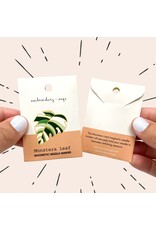 Embroidery & Sage Monstera leaf Magnetic Needle Minder - Embroidery and Sage