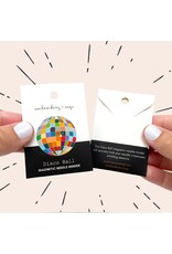 Embroidery & Sage Disco Ball Magnetic Needle Minder - Embroidery and Sage