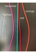 Comma Craft Co Turquoise "Hold-It-Right-There" short set knitting stitch holder tubes