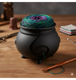 Cauldron Yarn Bowl - Loops and Layers