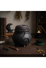 Cauldron Yarn Bowl - Loops and Layers