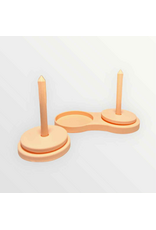 Double Yarn Holder (Peacock Blue) - Loops and Layers