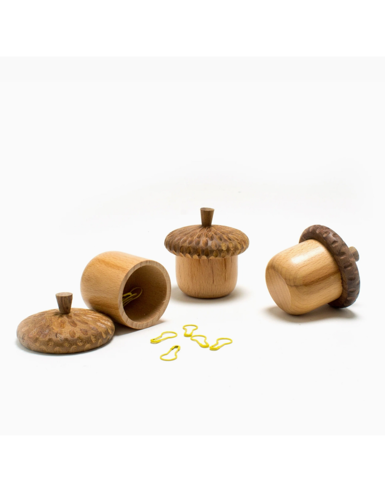 Degen Small Acorn Wood notions holder - Degen