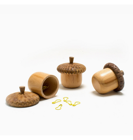 Degen Small Acorn Wood notions holder - Degen