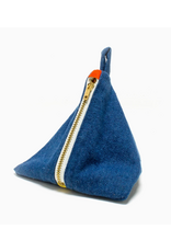 Degen Blue Denim Pyramid Pouch - Degen