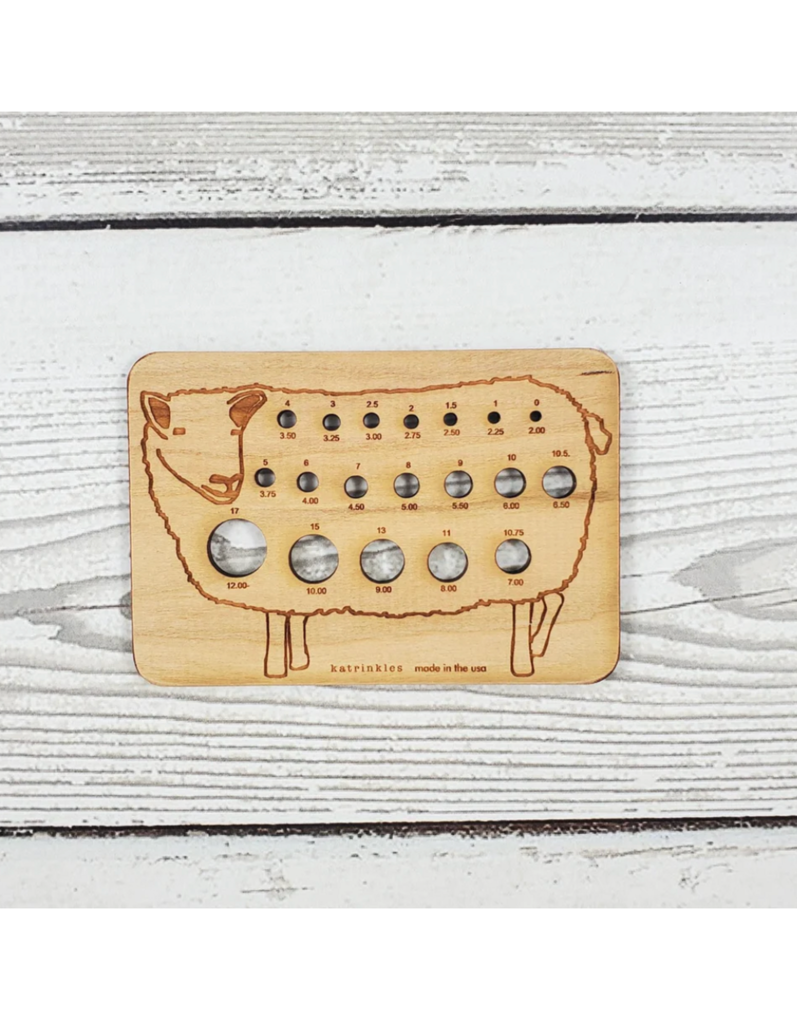 Sheep Tools - Sheep Needle Gauge by Katrinkles