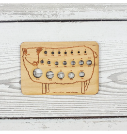 Sheep Tools - Sheep Needle Gauge by Katrinkles