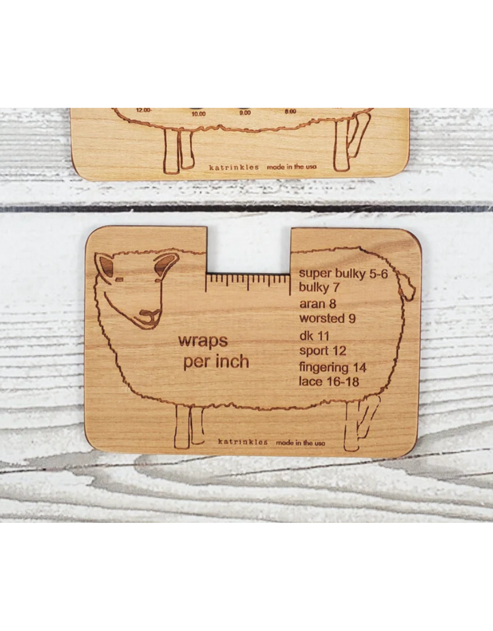 Sheep Tools - Wraps Per Inch by Katrinkles