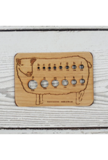 Sheep Tools - Crochet Hook Gauge - by Katrinkles