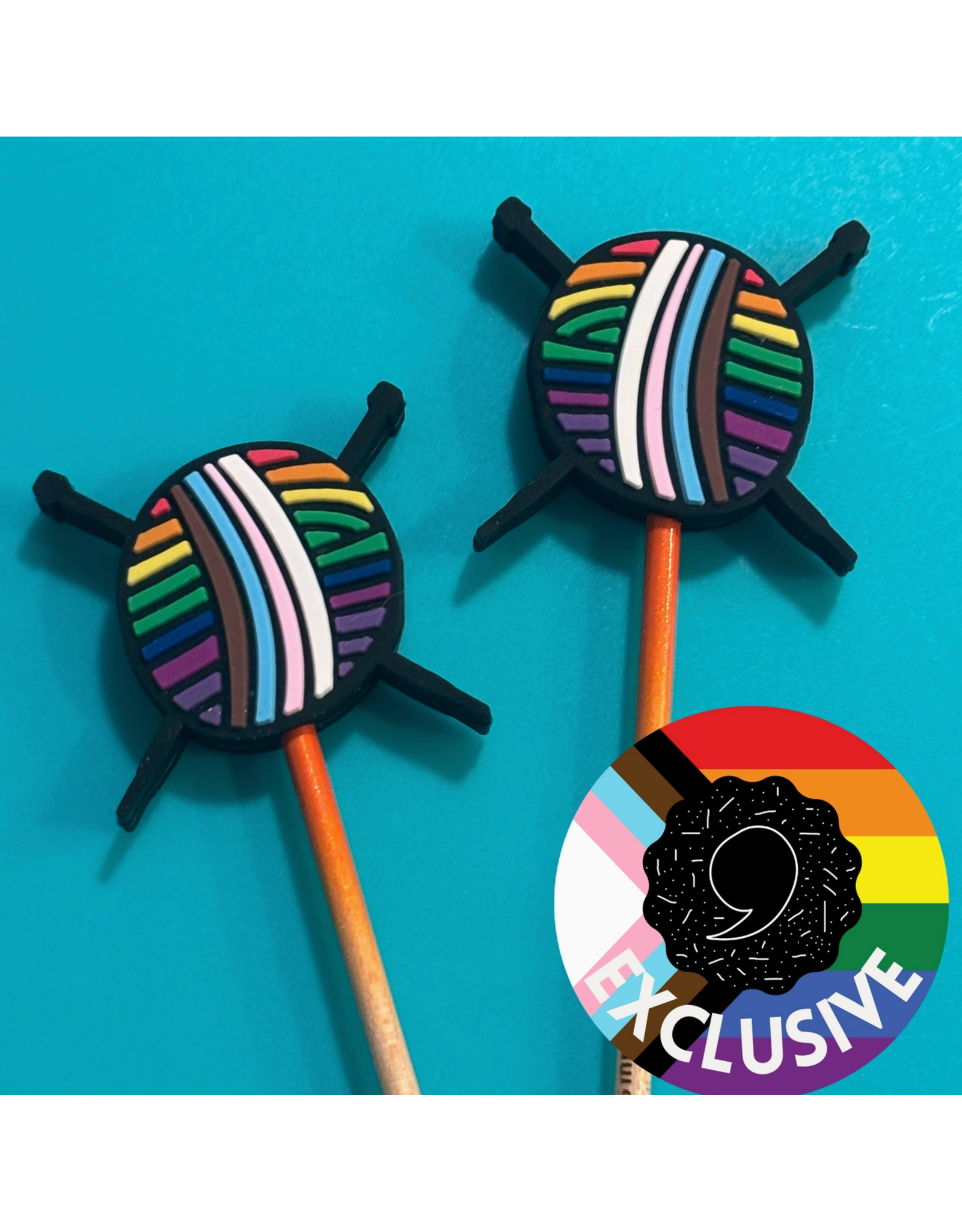 Comma Craft Co Stitch Stoppers - Pride Yarn - Comma Craft Co.