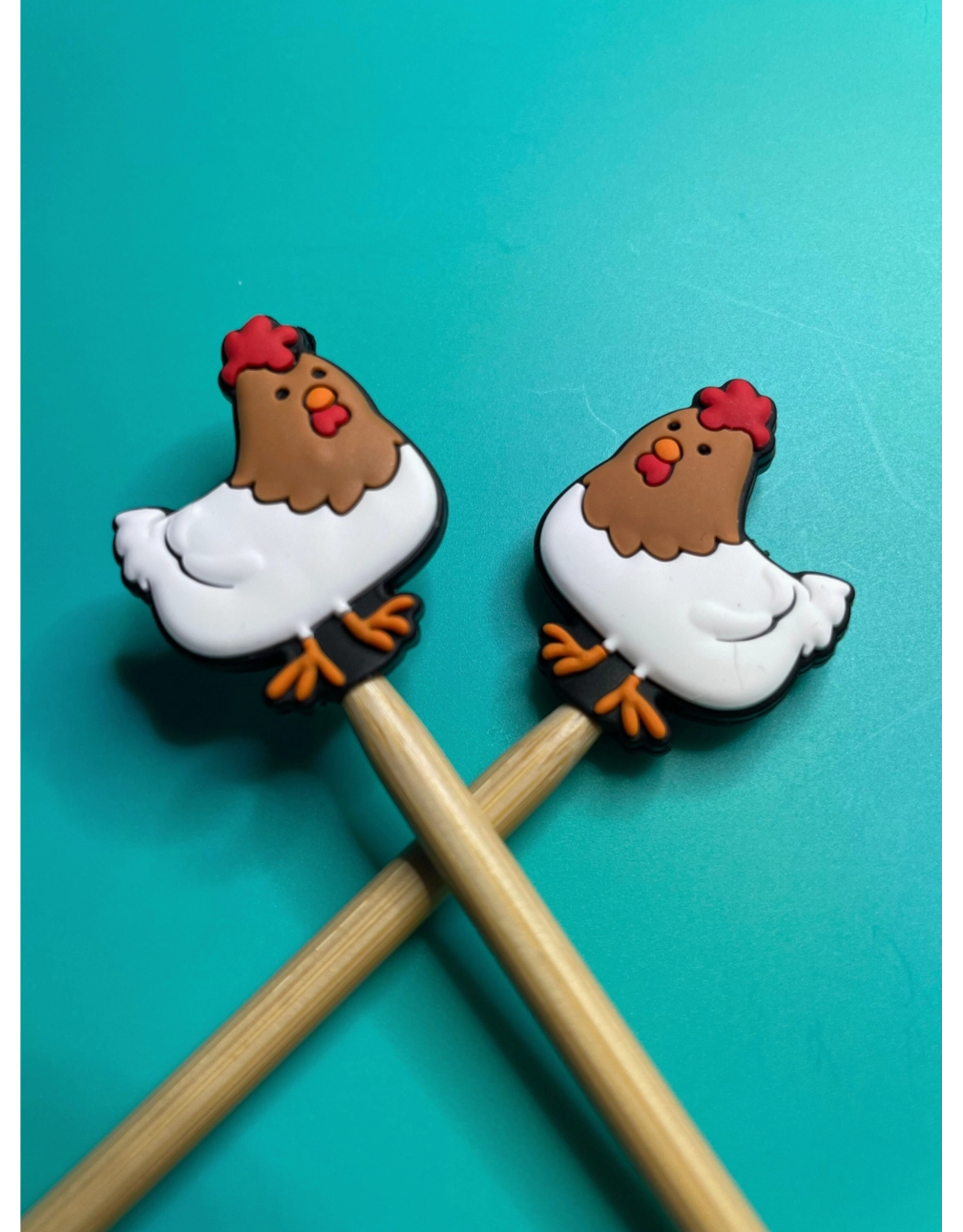Comma Craft Co Stitch Stoppers - Chickens - Comma Craft Co.