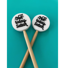 Comma Craft Co Stitch Stoppers - Not Today Satan - Comma Craft Co.