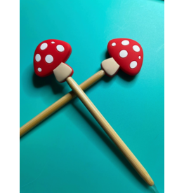Comma Craft Co Stitch Stoppers - Mushrooms - Comma Craft Co.