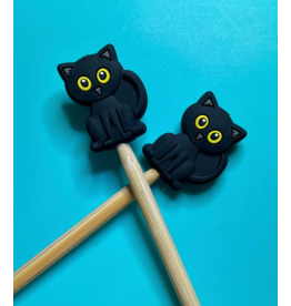 Comma Craft Co Stitch Stoppers - Black Cats - Comma Craft Co.